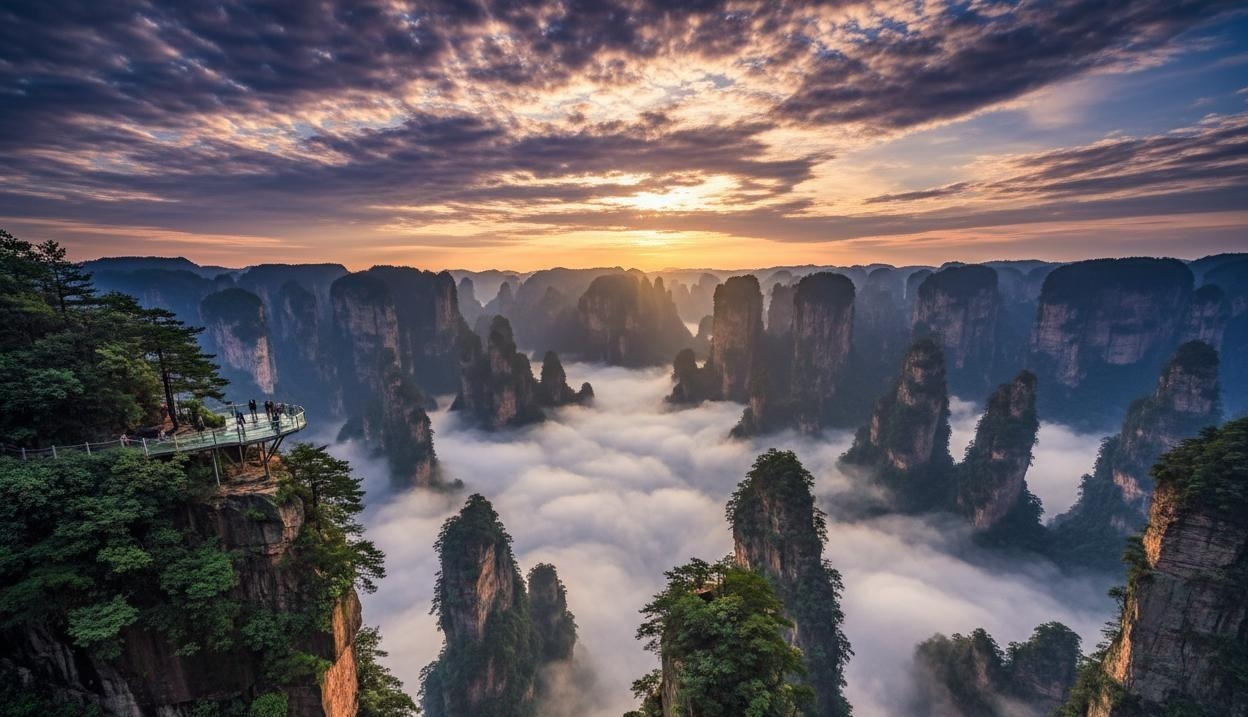 Zhangjiajie Avatar floating mountains
